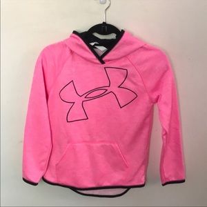 Girls under Armour hooded sweatshirt size medium